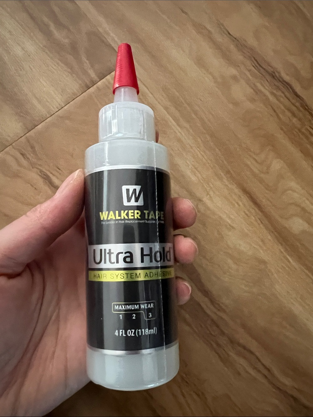 Ultra Hold Hair System Adhesive - White/Red Tip